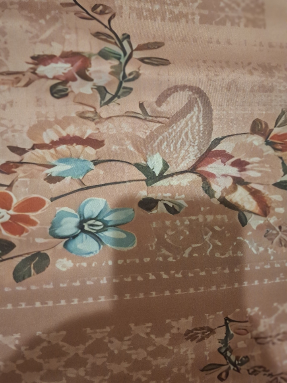 Sleeveless Pink Floral Dress Plus Size - Picture 3 of 13